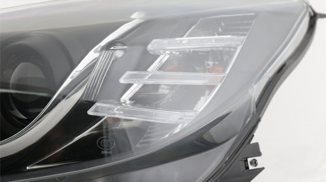 Faruri LED DRL compatibil cu Opel Insignia (2008-2012) Negru SWO16SLGXB