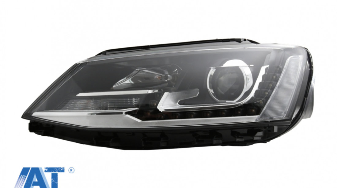 Faruri LED DRL compatibil cu VW Jetta Mk6 VI (2011-2017) GTI OE Design