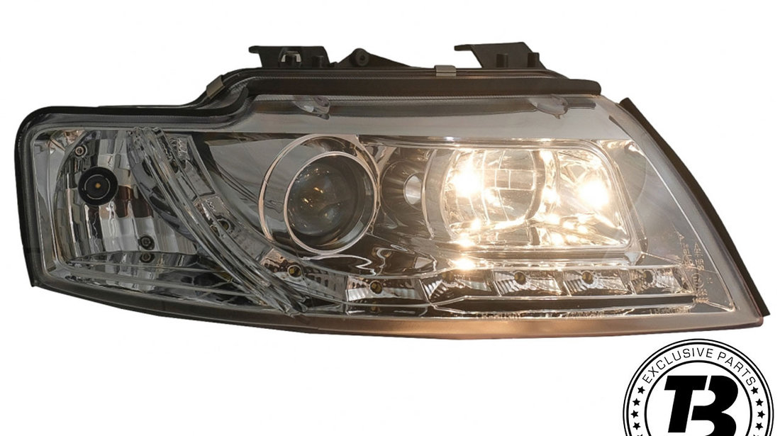 Faruri LED DRL compatibile cu Audi A4 B6 (00-06)