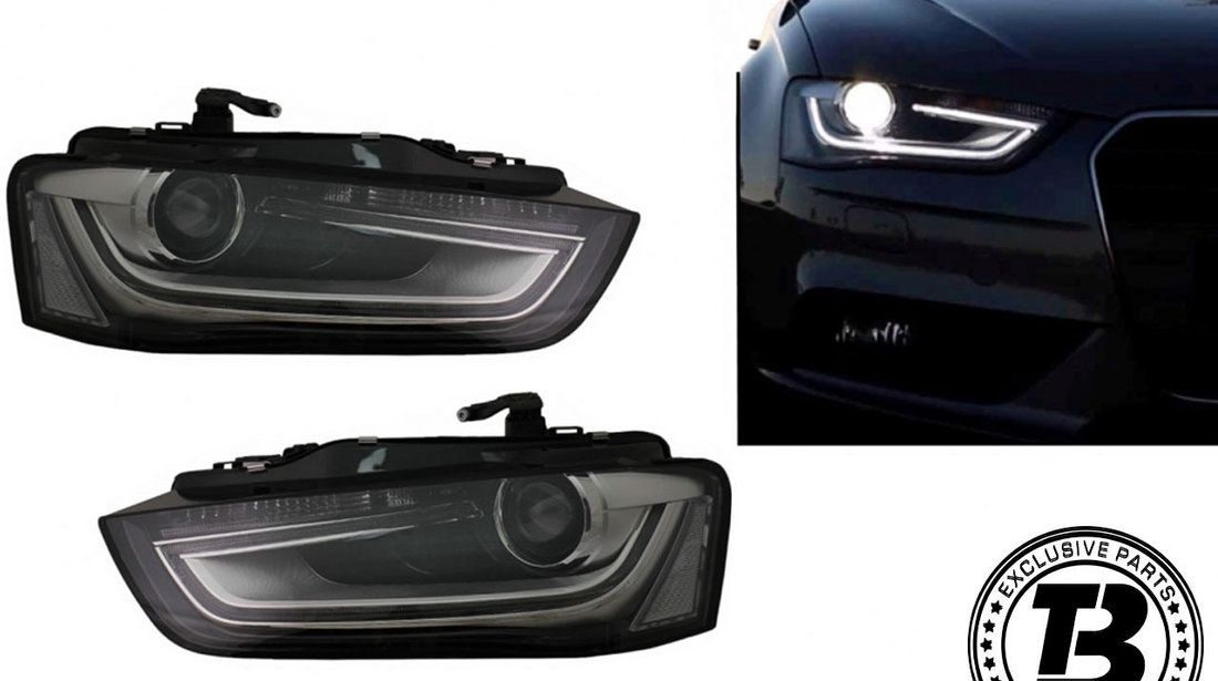 Faruri LED DRL compatibile cu Audi A4 B8.5 (12-15)