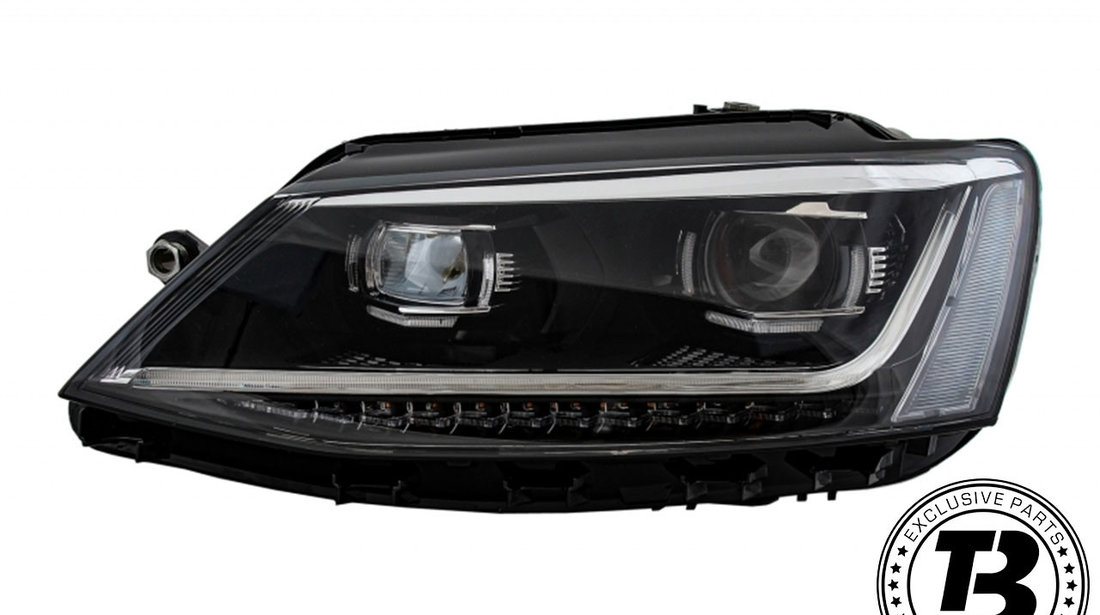 Faruri LED DRL compatibile cu VW Jetta Mk6 (11-17)