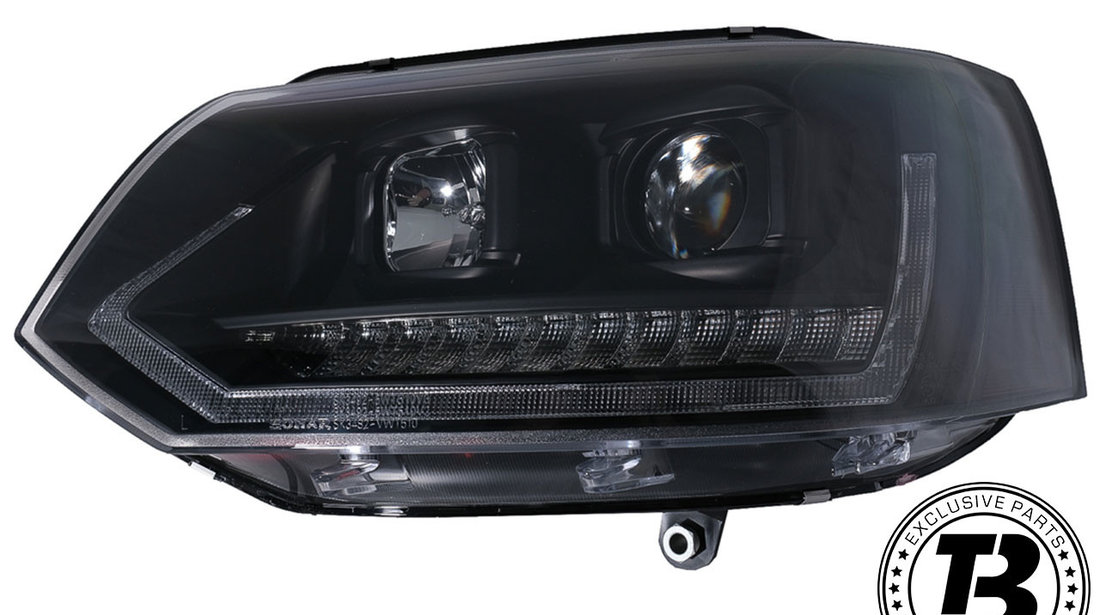 Faruri LED DRL compatibile cu VW Transporter T5 (10-15)