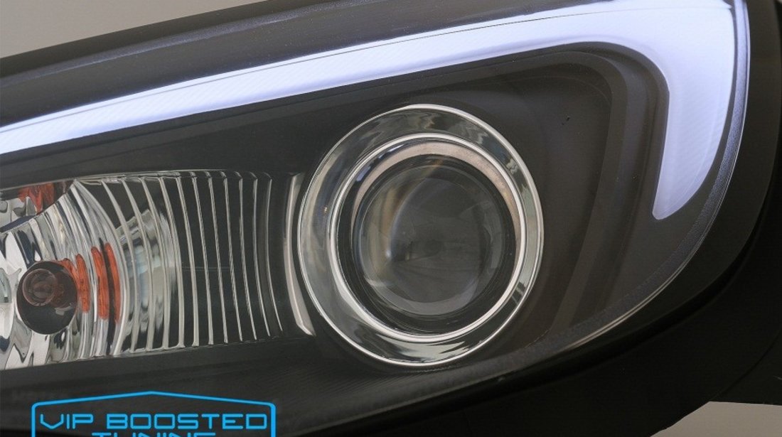 Faruri LED DRL  OPEL ASTRA J (2010-2015) Negre