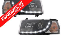 Faruri LED DRL VW Transporter T4 (1990-2003) Negru