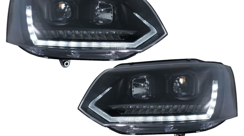 Faruri LED DRL VW Transporter T5 (10-15)