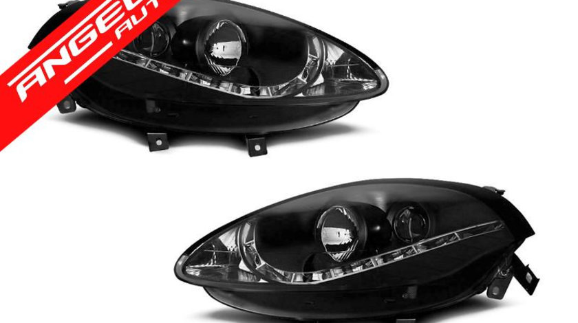 Faruri LED FIAT BRAVO II 2007-2015 Black