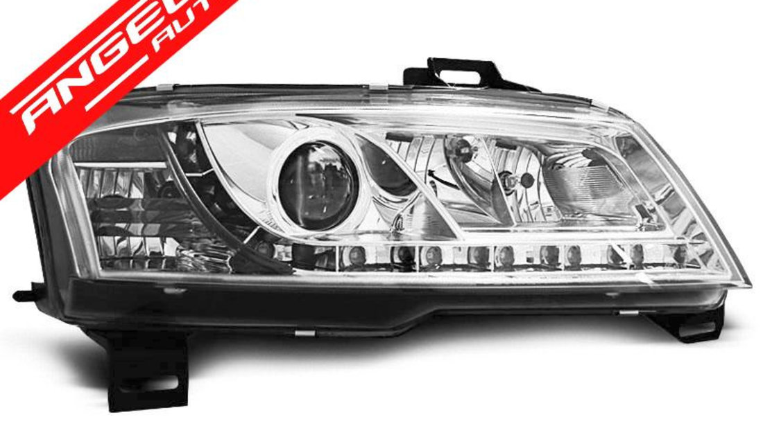 Faruri LED FIAT STILO 2001-2008 Chrome