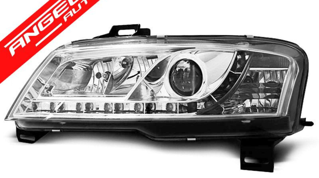 Faruri LED FIAT STILO 2001-2008 Chrome