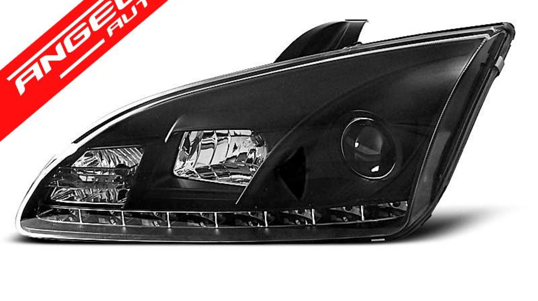 Faruri LED FORD FOCUS 2004-2008 Black Design