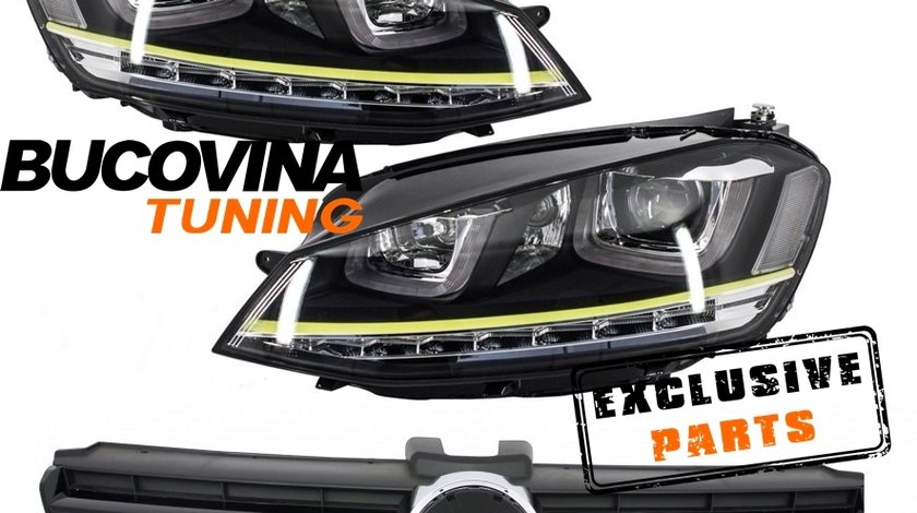FARURI LED + GRILA R400 VW GOLF 7