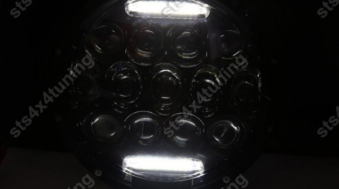 FARURI LED JEEP WRANGLER JK 2007-2017 CROM [V5]