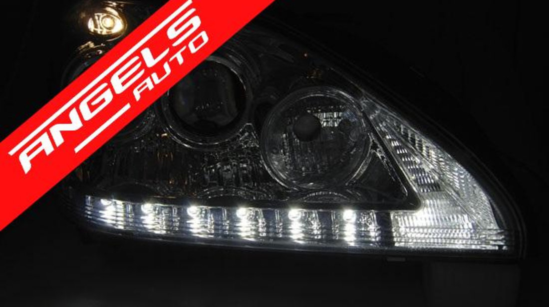 Faruri LED LEXUS RX 330 / 350 2003-2008 CHROME