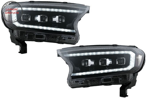 Faruri LED Light Bar Dynamic Start-up Display Ford Ranger Raptor (2015-2020) LHD N- livrare gratuita