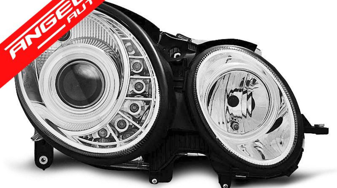 Faruri LED MERCEDES E Class W211 2002-2006