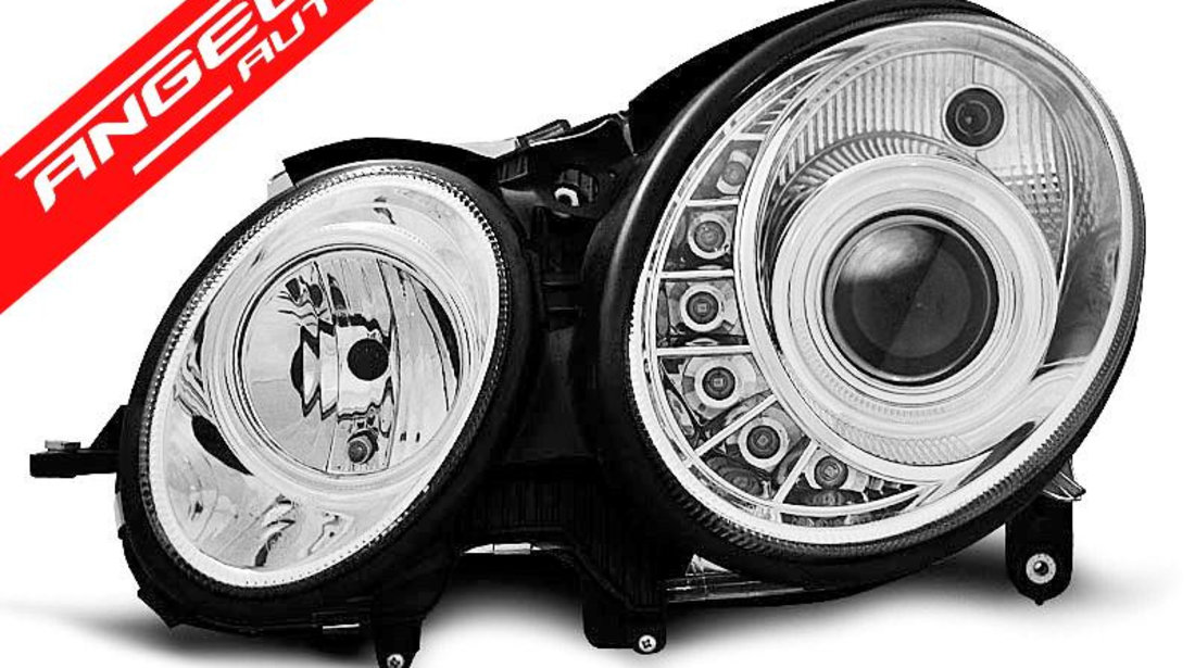 Faruri LED MERCEDES E Class W211 2002-2006