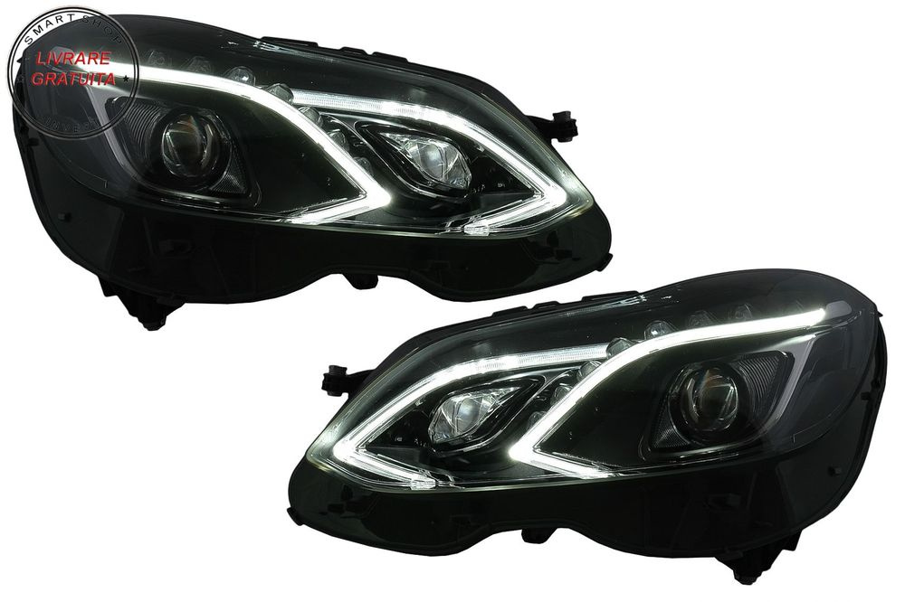 Faruri LED Mercedes E-Class W212 (2009-2012) Facelift Design