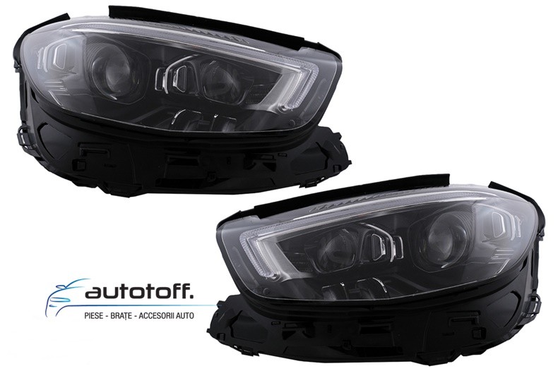 Faruri LED Mercedes E-Class W213 (16-19) doar Conversie la 2020 Facelift