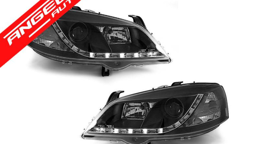 Faruri Led Opel Astra G 97-04 Negru