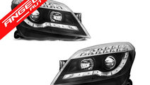 Faruri LED Opel Astra H 2004-2010 Fundal Negru Sem...