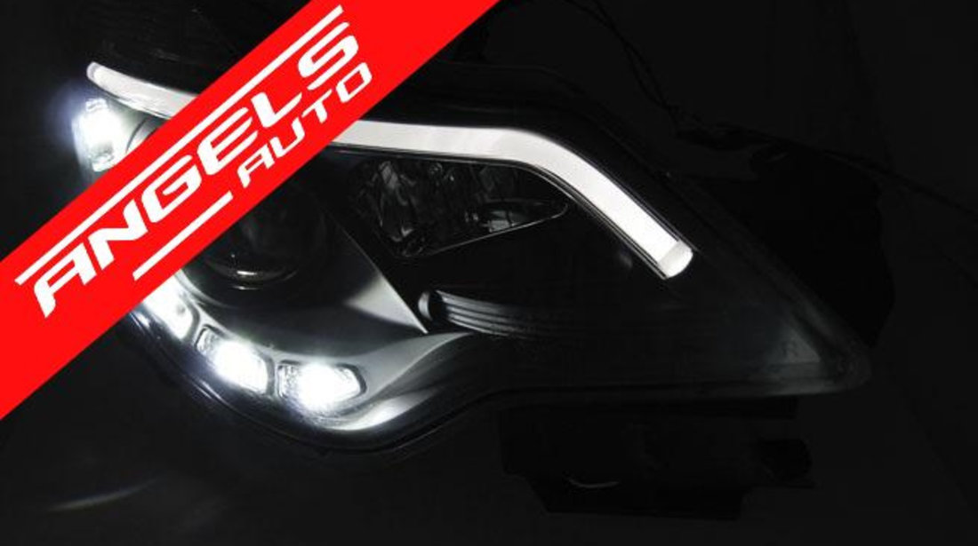 Faruri LED Opel Corsa D 2011-2014 Negru