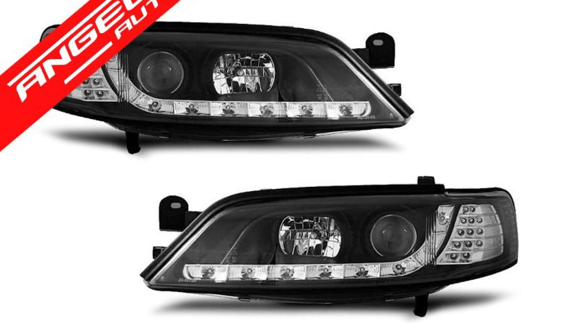 Faruri LED Opel Vectra B 1996-1998 Negru Semnal LED