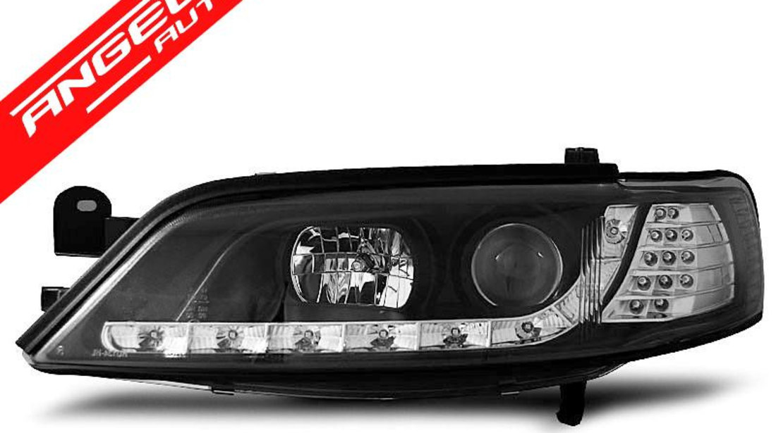 Faruri LED Opel Vectra B 1996-1998 Negru Semnal LED