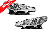 Faruri LED Peugeot 207 2006-2012 Crom