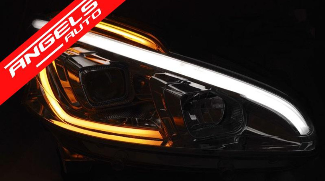 Faruri LED Peugeot 208 2012-2015 Tube Light Crom