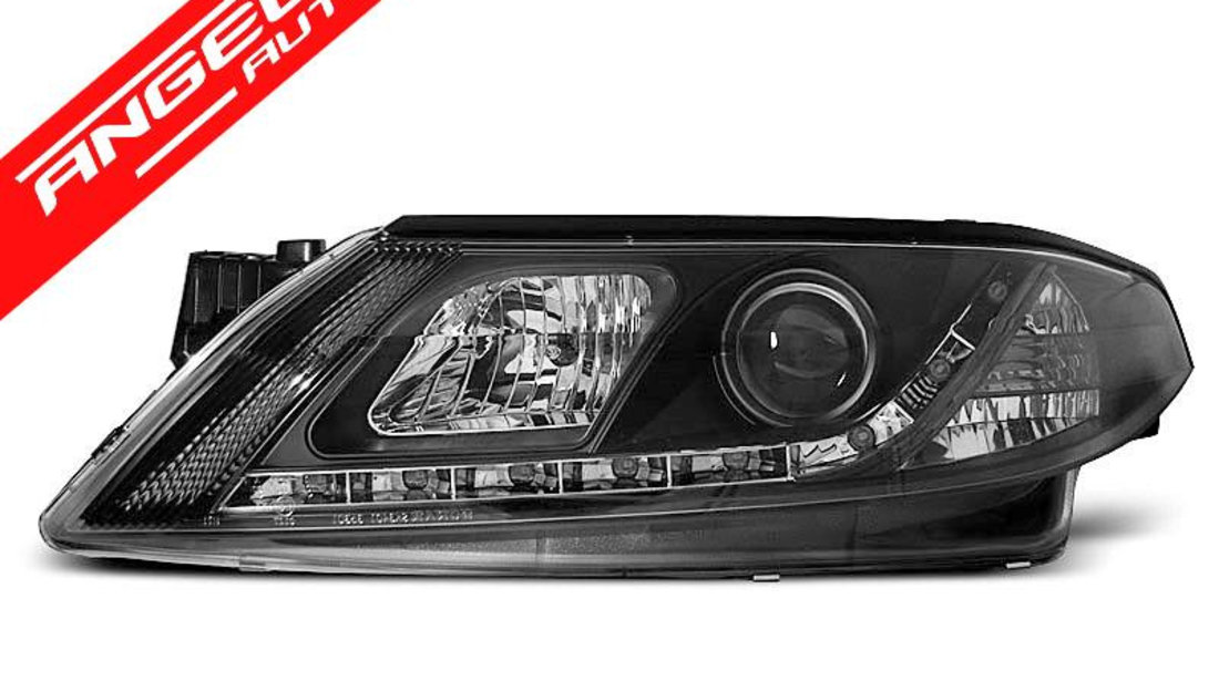 Faruri LED Renault Laguna 2 2001-2005 Negru