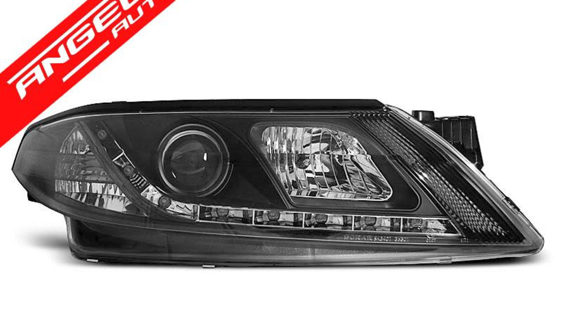 Faruri LED Renault Laguna 2 2001-2005 Negru