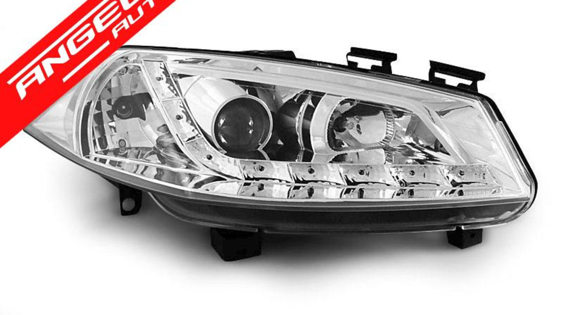 Faruri LED Renault Megane II 2002-2005 Crom