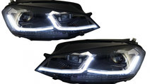 Faruri LED RHD compatibil cu VW Golf 7 VII (2012-2...