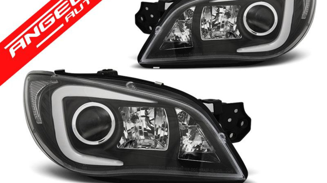 Faruri LED Tube Light Subaru Impreza II 2006-2007 Negru