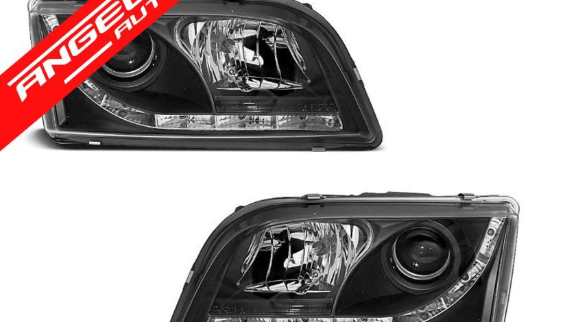 Faruri LED Volvo S40 V40 1996-2003 Interior Negru