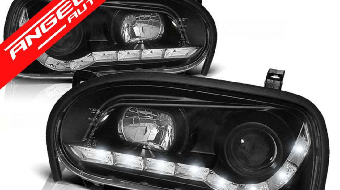 Faruri LED VW GOLF 3 Black Design