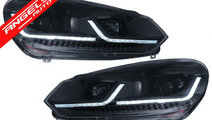 Faruri LED VW Golf 6 VI (2008-2013) Look Semnaliza...