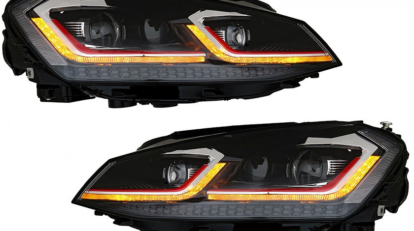 Faruri LED VW Golf 7 (12-17) Facelift G7.5 GTI Design