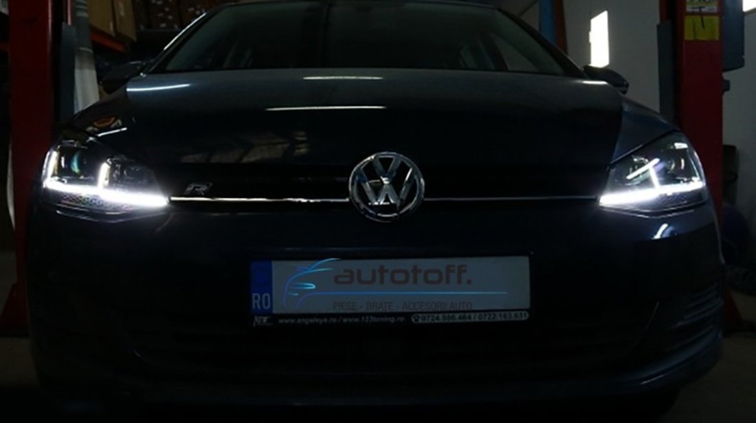 Faruri LED VW Golf 7 (2012-2017) Facelift G7.5 R-Line Design