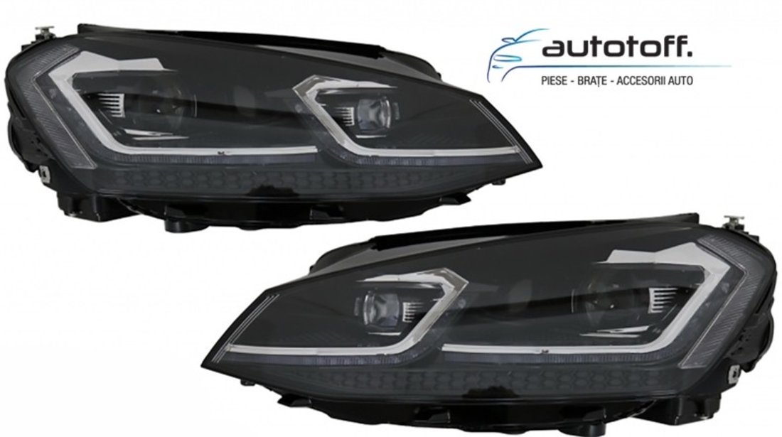 Faruri LED VW Golf 7 (2012-2017) Facelift G7.5 R-Line Design