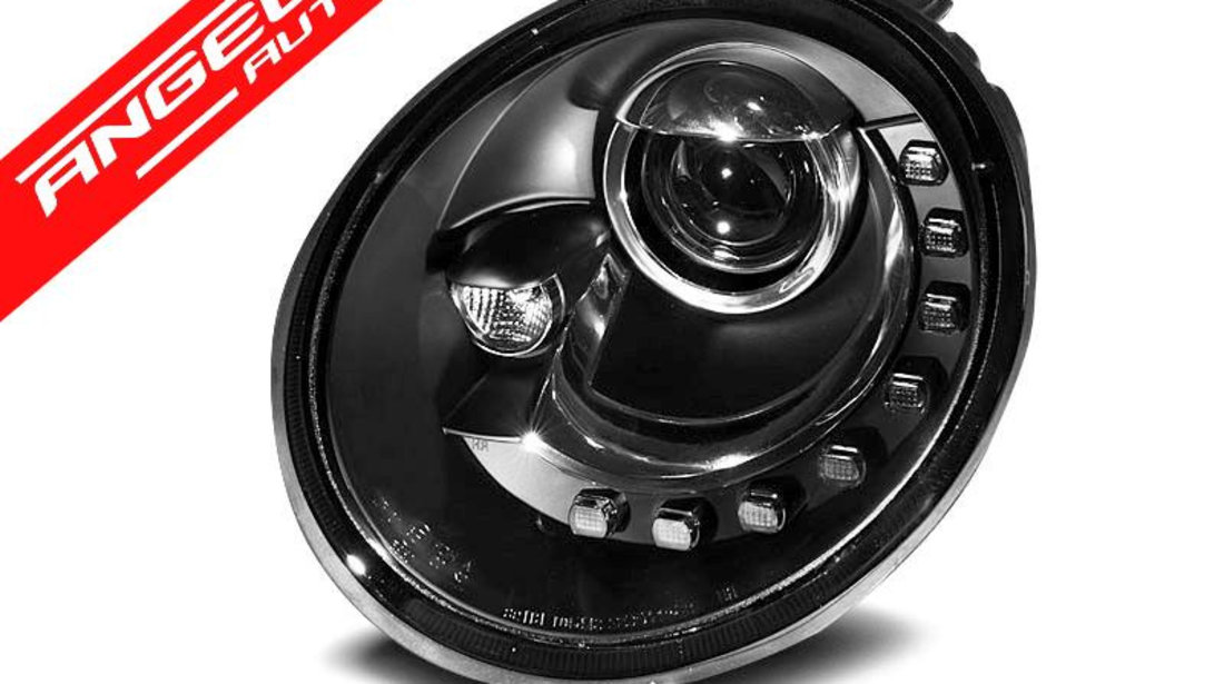 Faruri LED VW NEW BEETLE 1998-2005 Negru