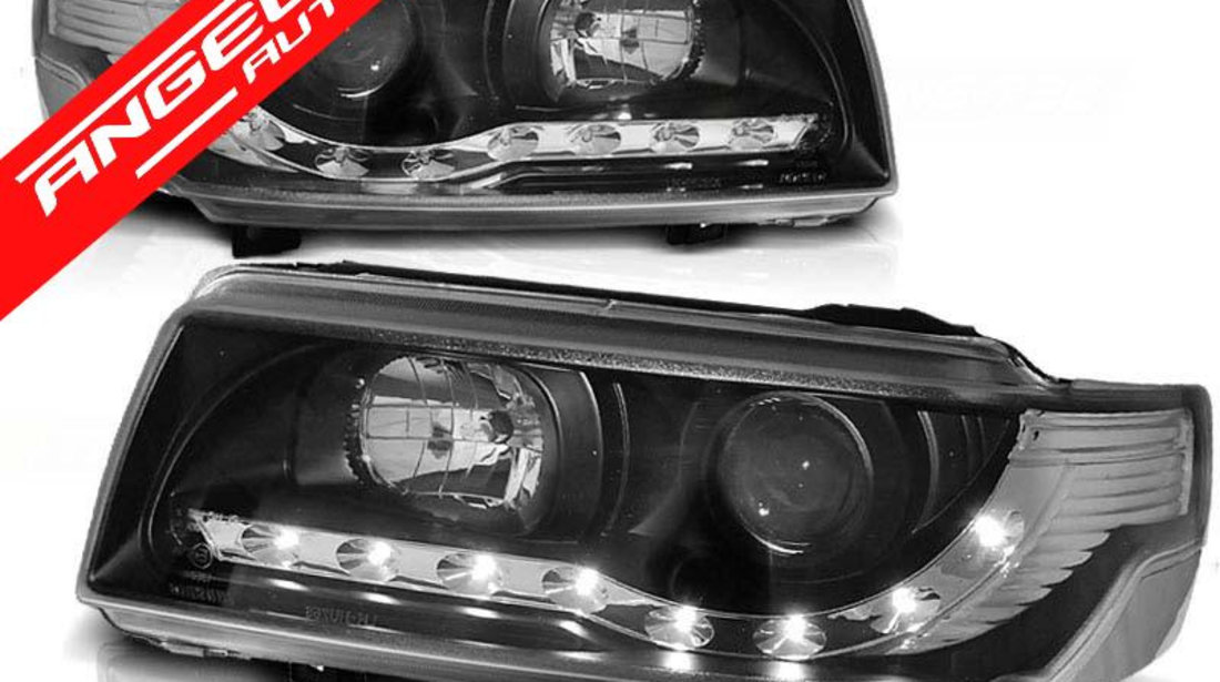 Faruri LED VW PASSAT B4 1993-1997 Black