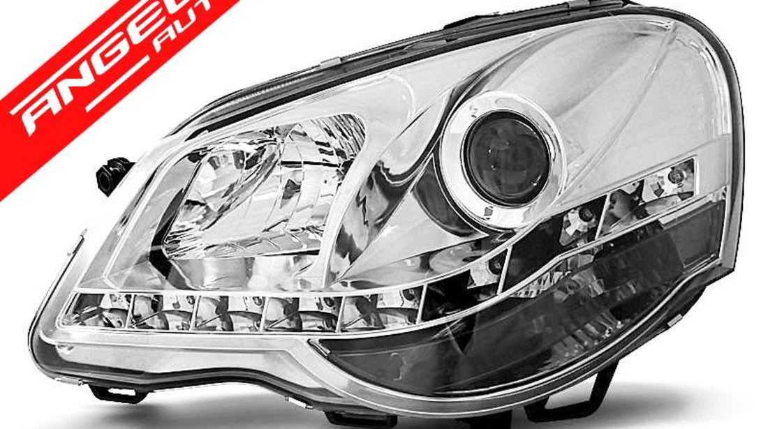 Faruri LED VW POLO 9N3 2005-2009