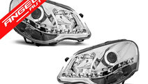 Faruri LED VW POLO 9N3 2005-2009