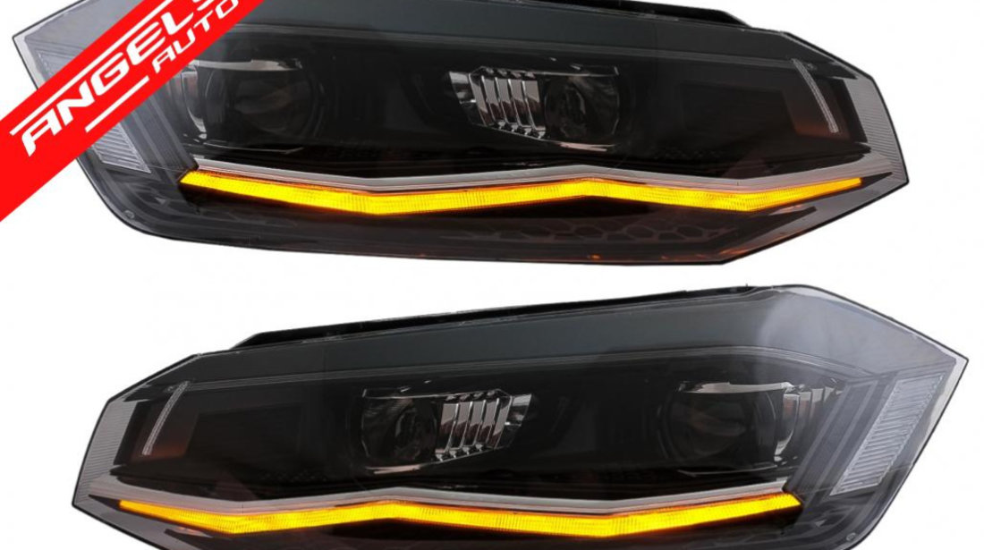 Faruri LED VW Polo AW MK6 (2018-up) Semnal Dinamic Secvential