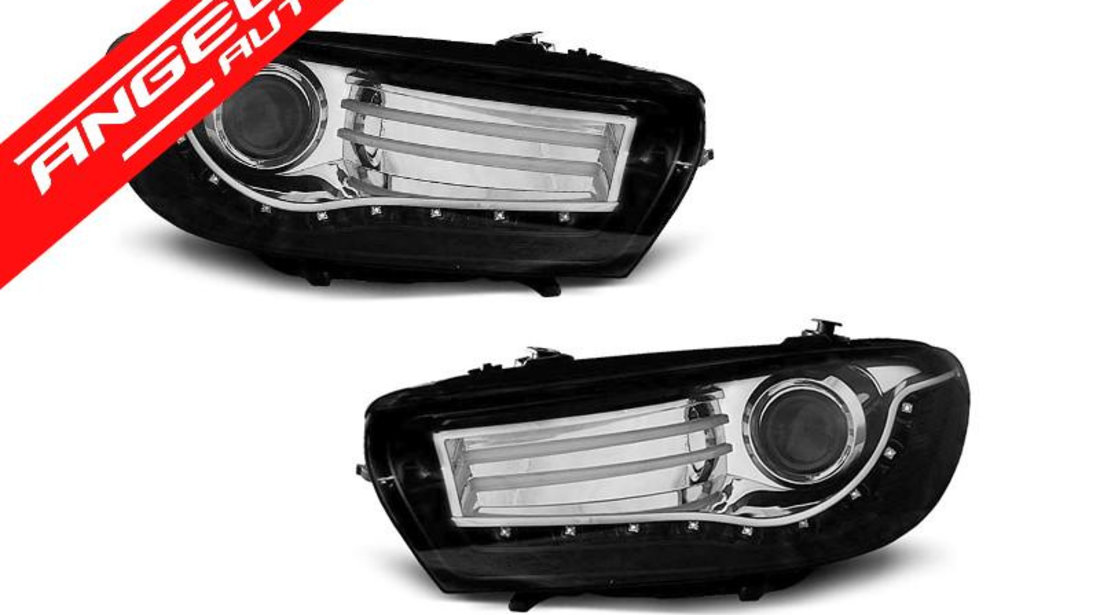 Faruri Led VW SCIROCCO 2008-2014 Black