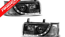 Faruri LED VW T4 1990-2003 TRANSPORTER Black Desig...