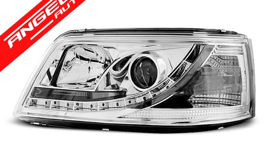 Faruri LED VW T5 2003-2009 Chrome Design