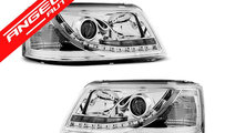 Faruri LED VW T5 2003-2009 Chrome Design