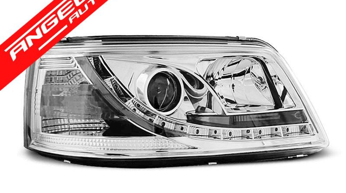 Faruri LED VW T5 2003-2009 Chrome Design