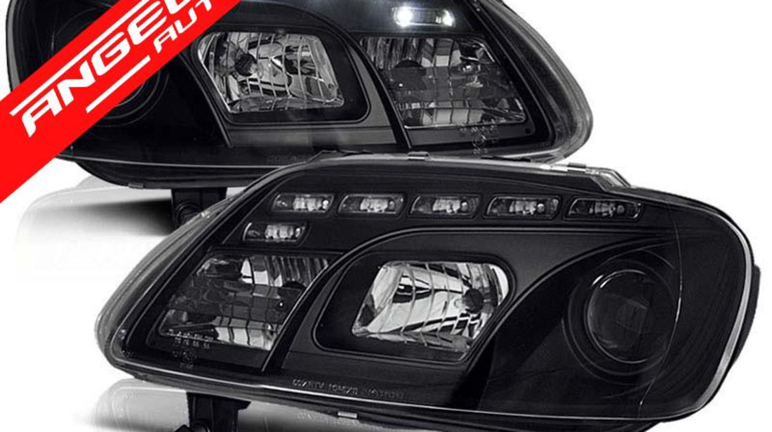 Faruri LED VW TOURAN 2003-2006 Black